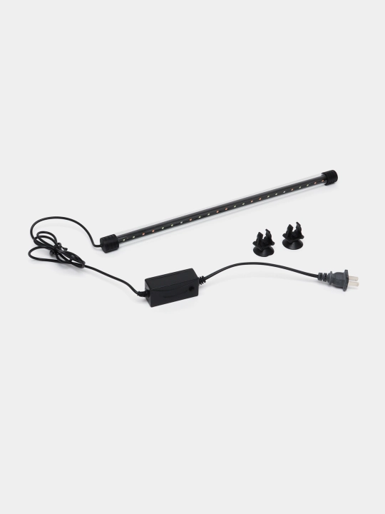 LED akvarium chirog'i, rangli o'tkazgichli chiroq, 20-100 sm, moviy, qizil, oq - 