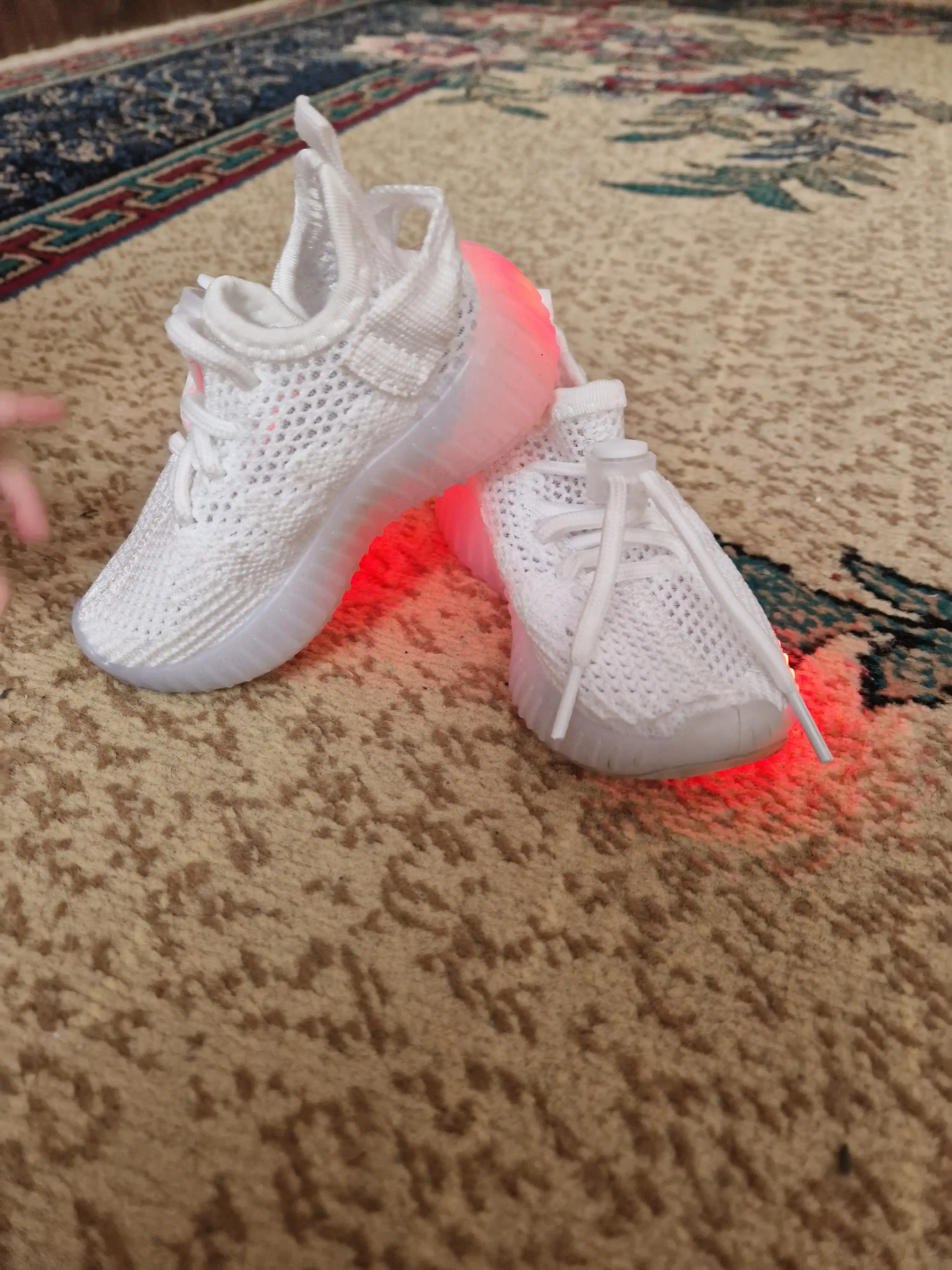 Кроссовки детские, текстильные, yeezy boost, 21-26