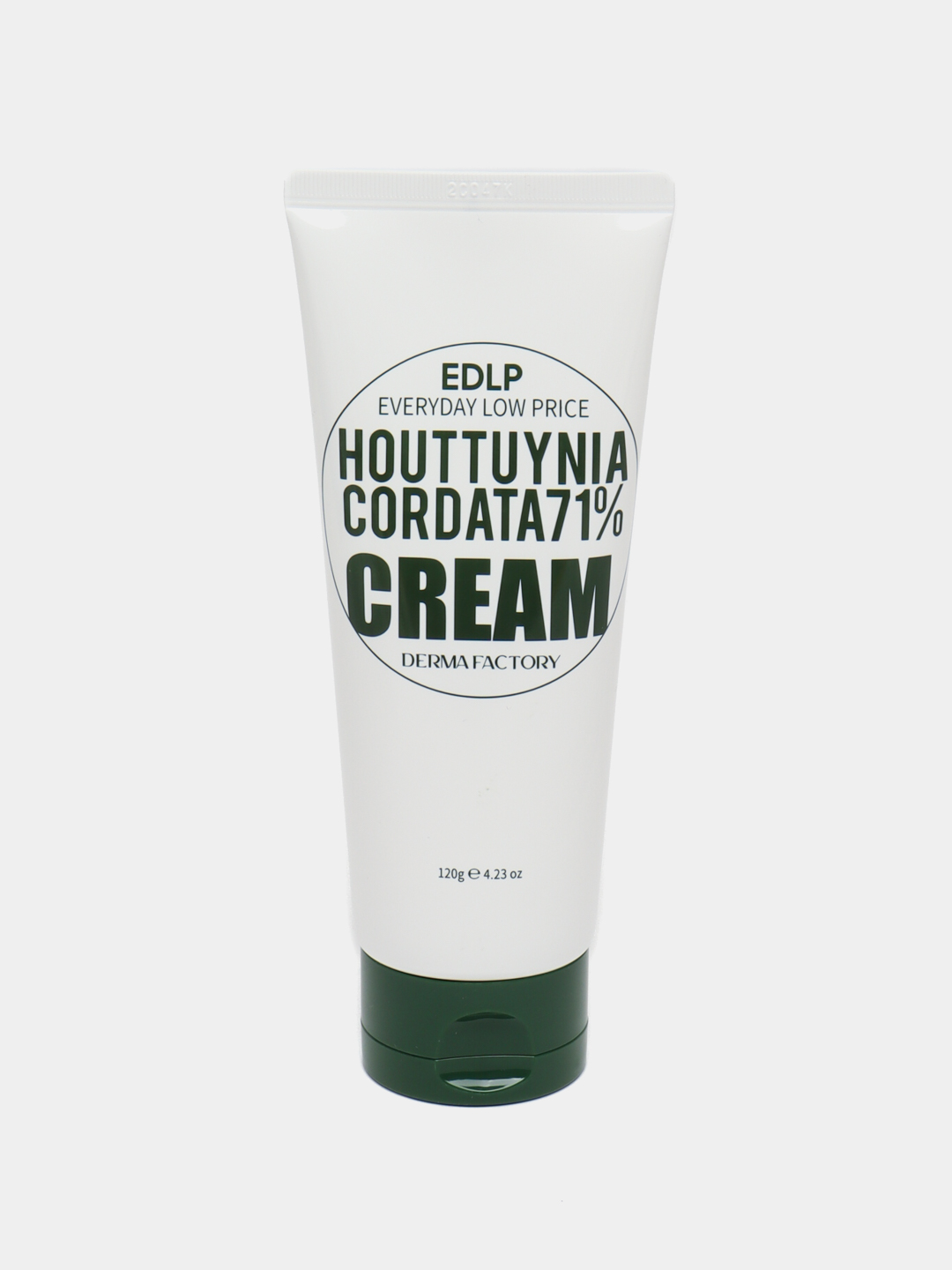 Увлажняющий крем с успокаивающим эффектом DERMA FACTORY Houttuynia Cordata 71% Cream, 120мл - 