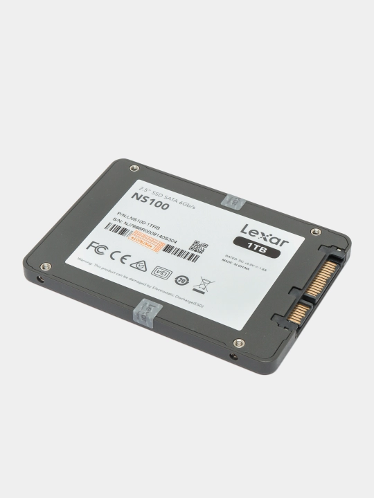 SSD накопитель SATA III Lexar  128, 256, 512 ГБ, 1 ТБ, 6 ГБ/с, для компьютера и ноутбука