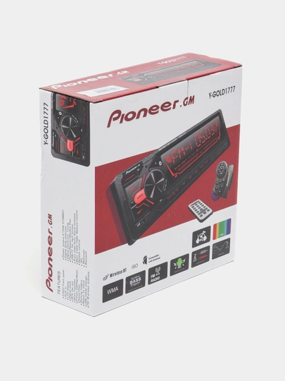 Avtomagnitola MP3 pleer Pioneer Bluetooth USB AUX FM XL