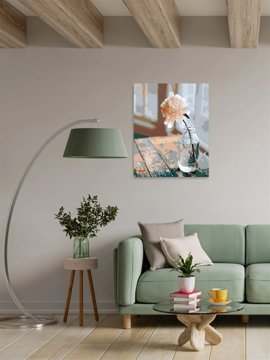 Картина, рисование по номерам ARTERY "Цветы", раскраска на холсте, 40 * 50 см