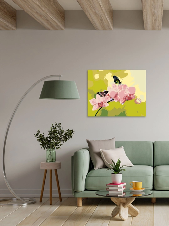 Картина, рисование по номерам ARTERY "Цветы", раскраска на холсте, 40 * 50 см