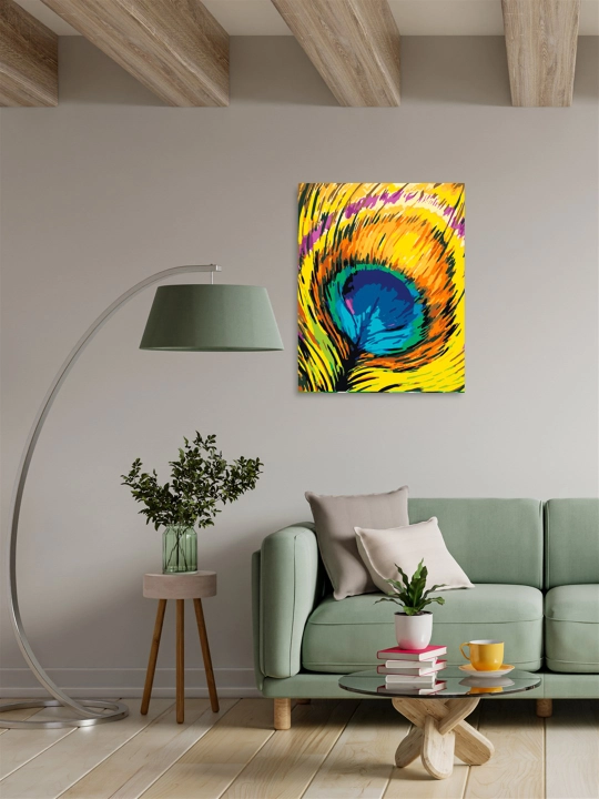 Raqamlar bo'yicha rasm chizish ARTERY Qushlar, holstda chizmachilik, 40 * 50 sm