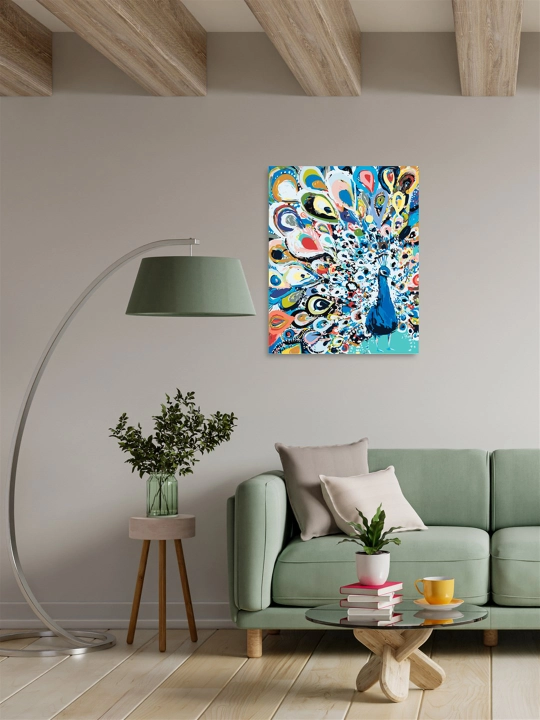 Raqamlar bo'yicha rasm chizish ARTERY Qushlar, holstda chizmachilik, 40 * 50 sm