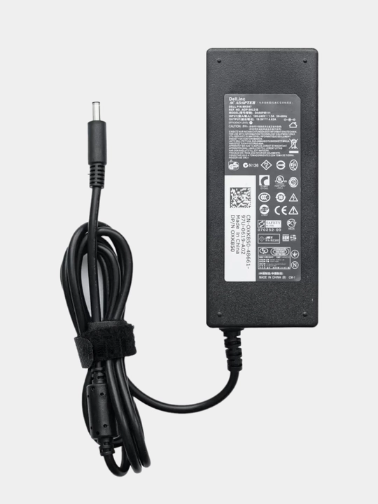 Quvvat manbai Dell 19,5V 4,62A, ingichka uchi 4,5x3,0 mm, 90 Vt Vatt - 