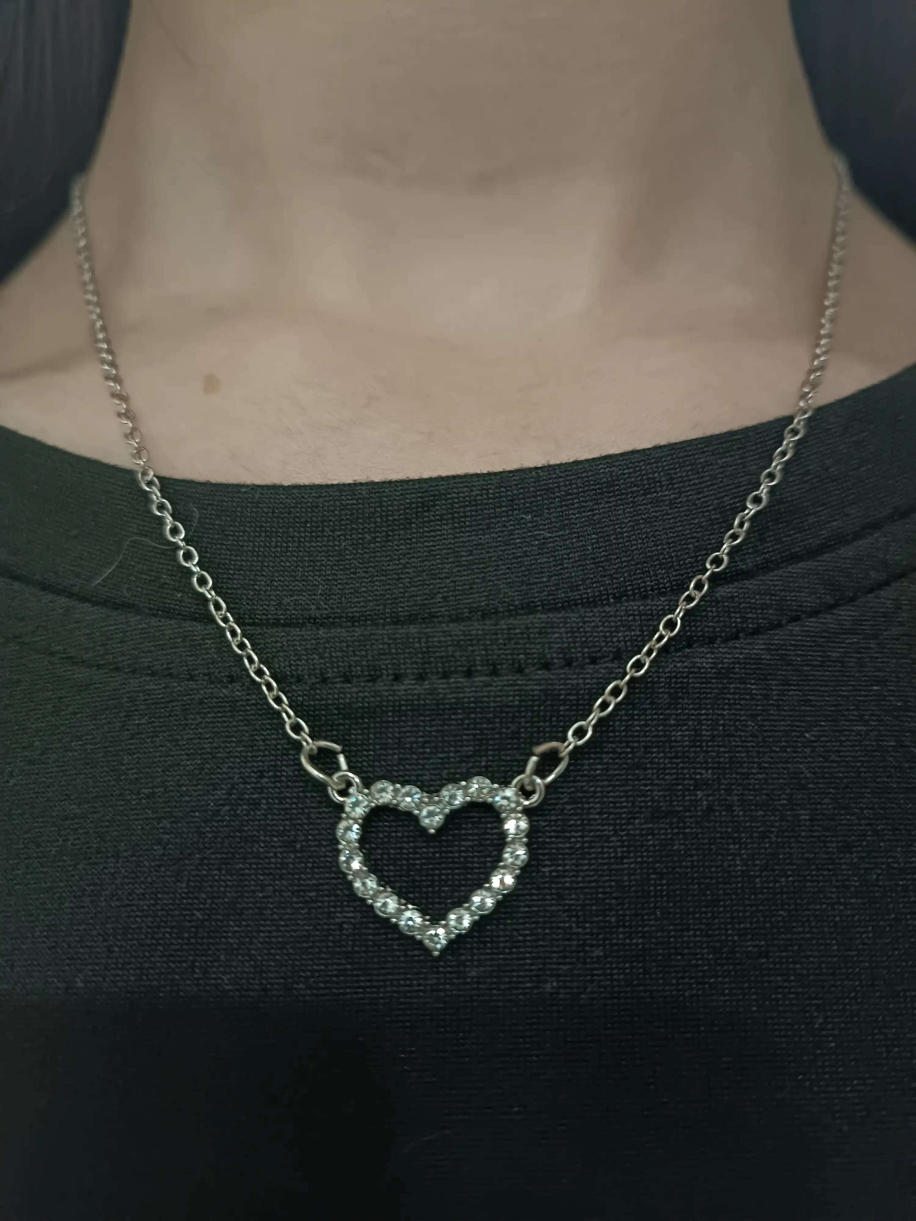Цепочка "Сердце", женская