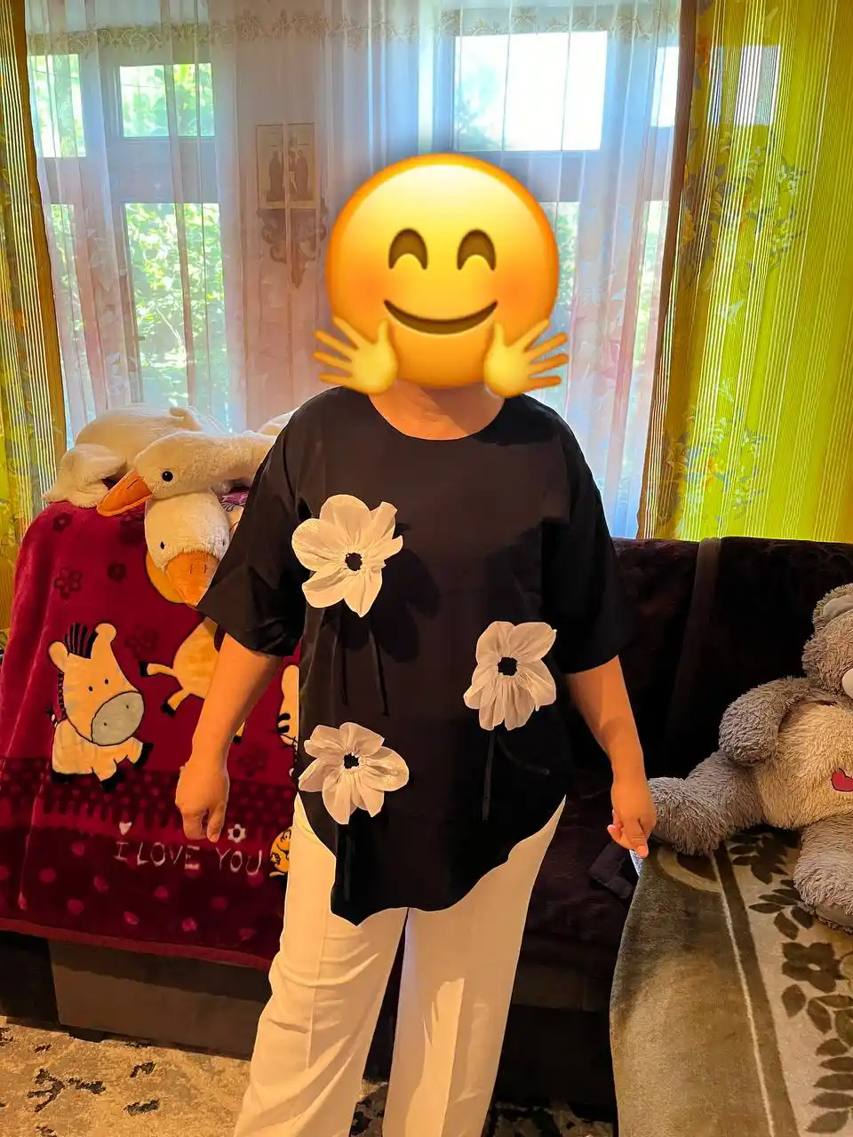 Bluzka va shimlar, katta o'lchamlar 50-60