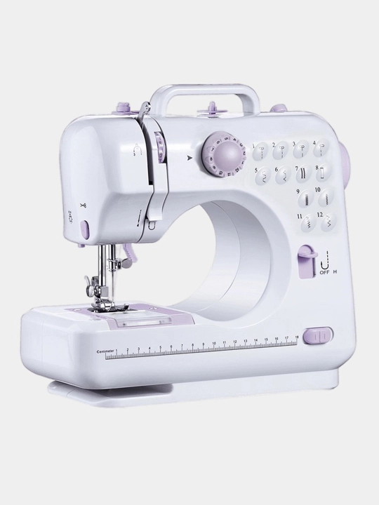 Портативная швейная машина Mini Sewing Machine SM202, FHSM-505, 12 стежков - 