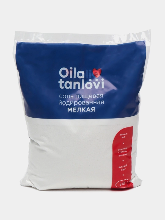 Osh tuzi Oila tanlovi, maydalangan 1 kg