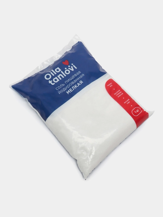 Osh tuzi Oila tanlovi, maydalangan 1 kg