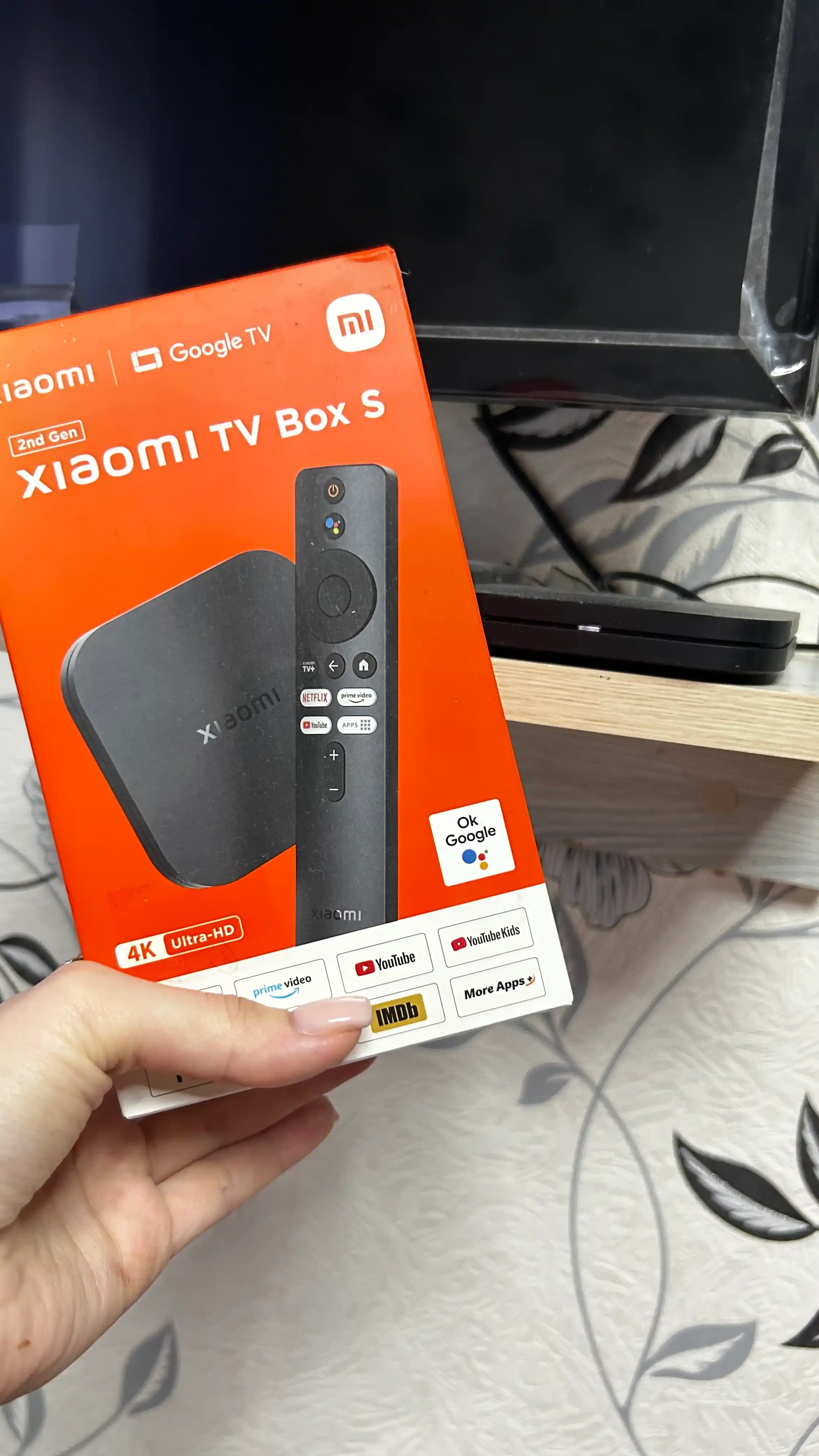 ТВ-приставка Xiaomi Mi TV Box S 2nd Gen Global версия 4k