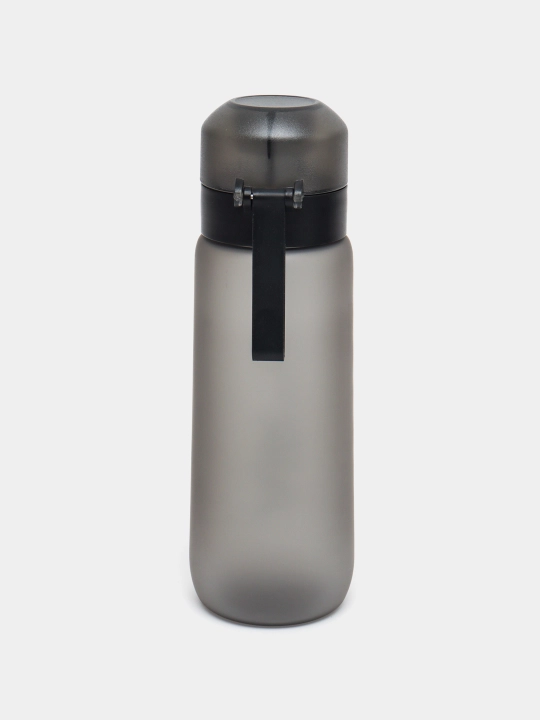 Бутылка для воды "Air Water", со вкусовой капсулой лимон, с трубочкой, 750 мл