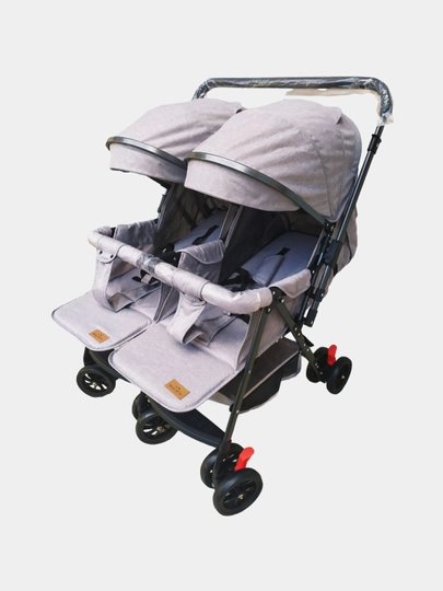 Коляска прогулочная для двойняшек — BABYMOM-EGIZAK-СЕРМЕТ