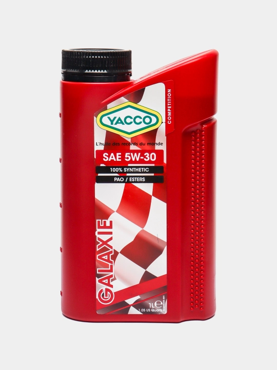YACCO GALAXIE 5W30 - 100% cинтетическое моторное масло, 1 л