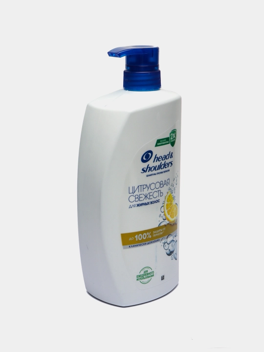 Head&Shoulders Шампунь от перхоти Цитрусовая свежесть для жирных волос, 1 л