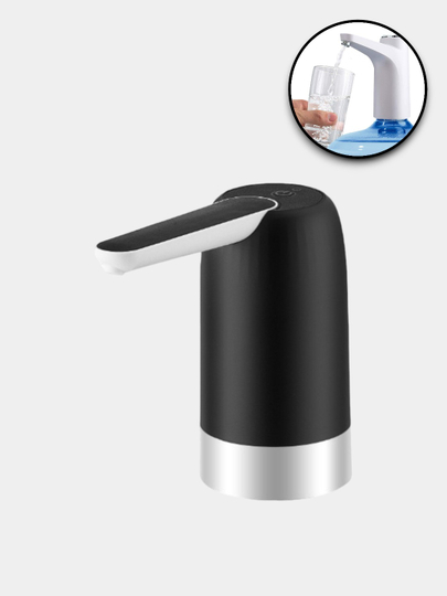 Помпа для воды электрическая, автоматический дозатор для питьевой бутылки, 5, 10, 17, 19 л