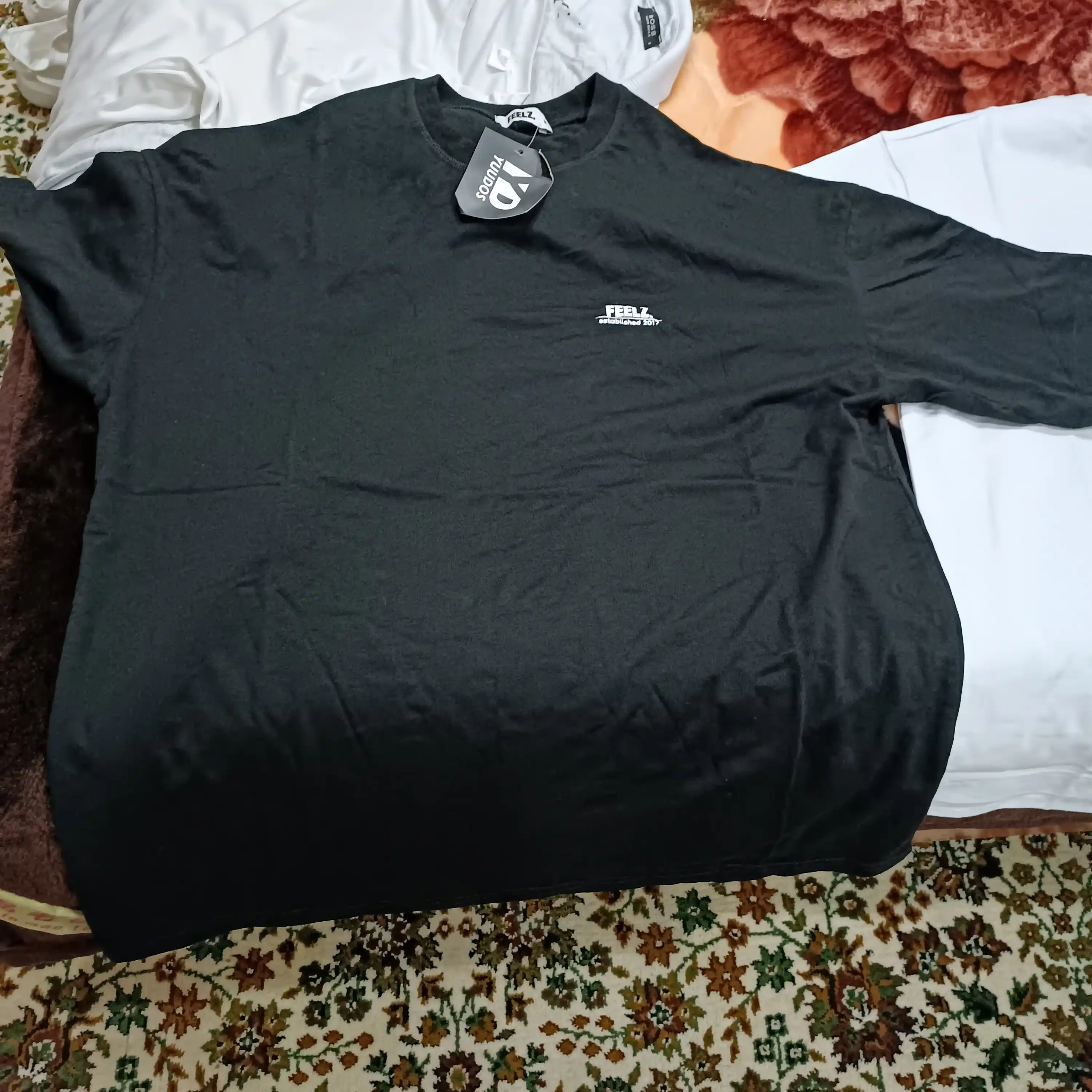 Oversize futbolka ayollar va erkaklar uchun / paxta / print YUUDOS