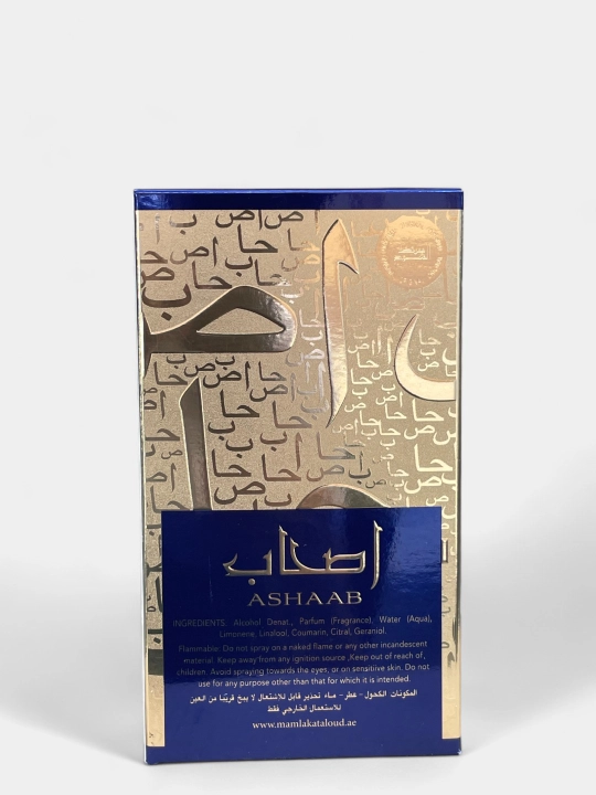 Erkaklar uchun parfyumlangan suv Ashaab, 100 ml