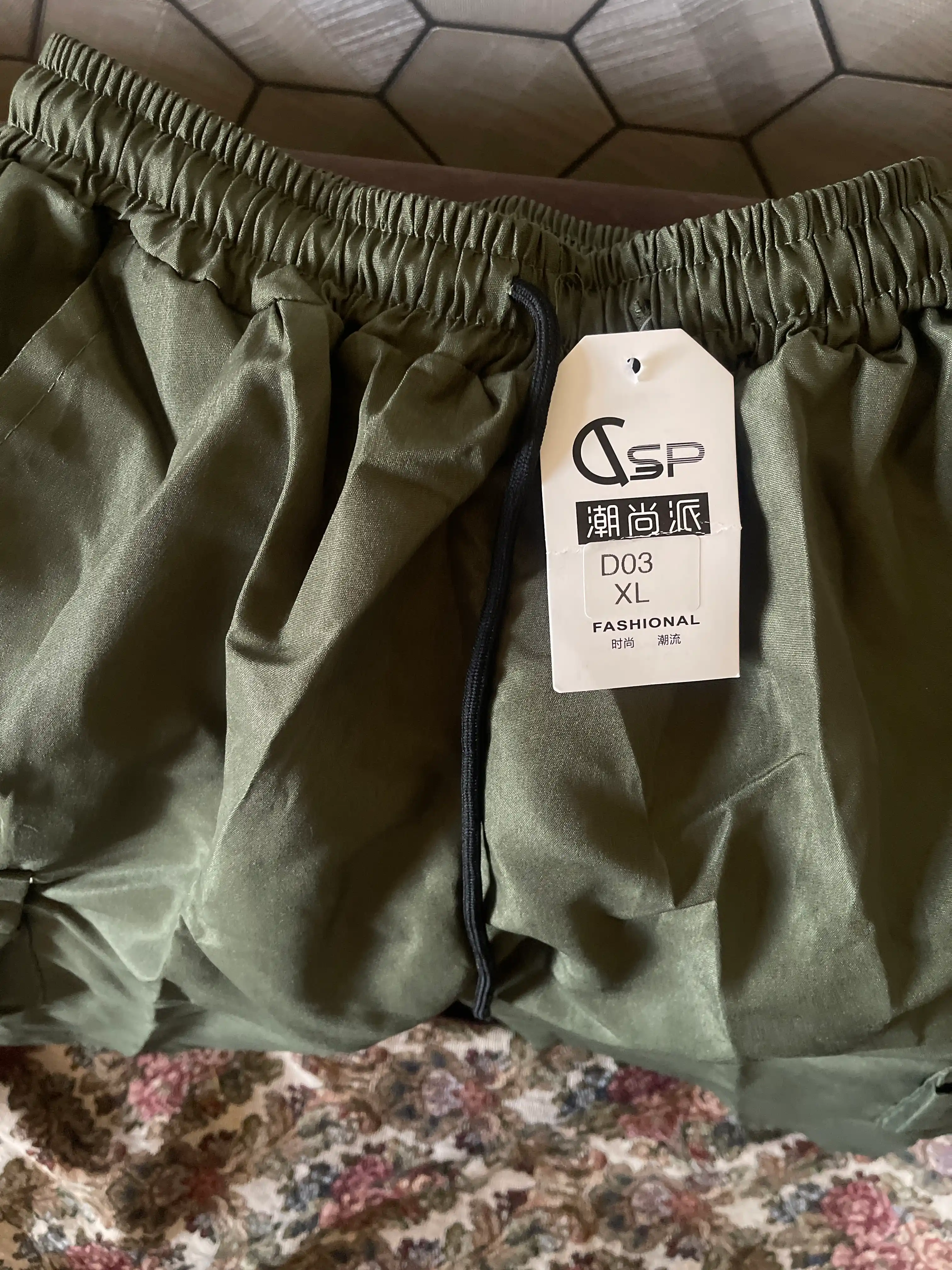 Kargo erkaklar sport shortigi