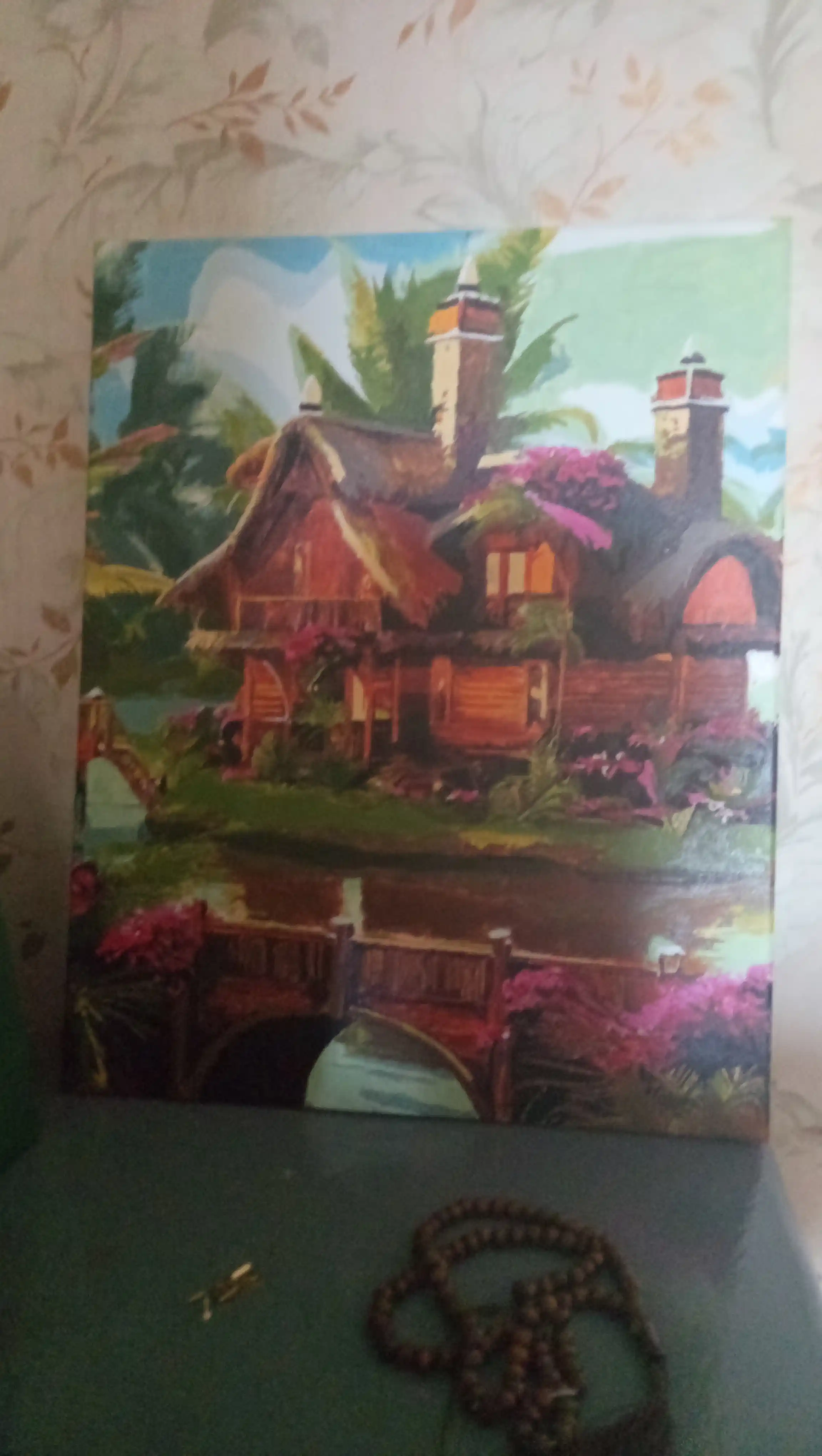 Raqamlar bo'yicha bo'yash "Peyzajlar va tabiat", ramkaga tortilgan, 40 * 50 sm