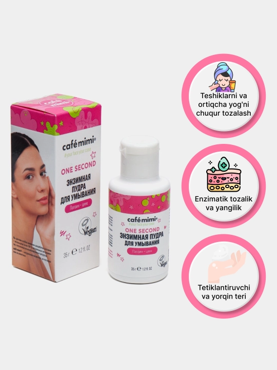 KM Enzim tozalash kukuni, 35 ml