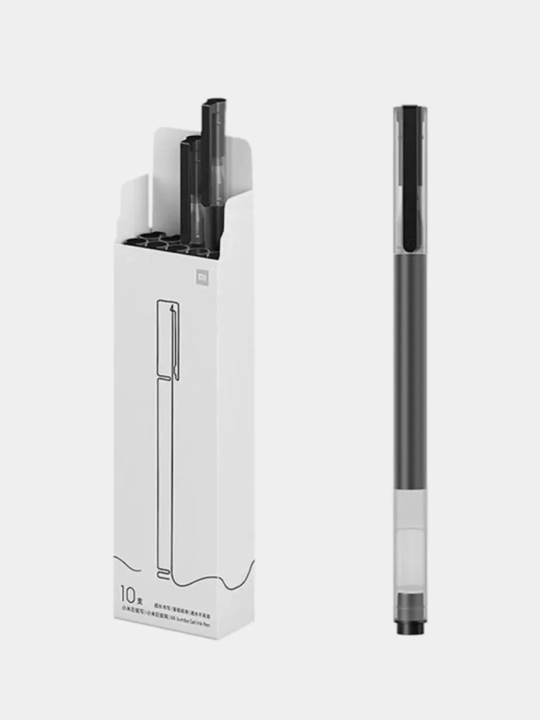 Ручка Xiaomi толщина 0,5 мм гелевая, черная, красная