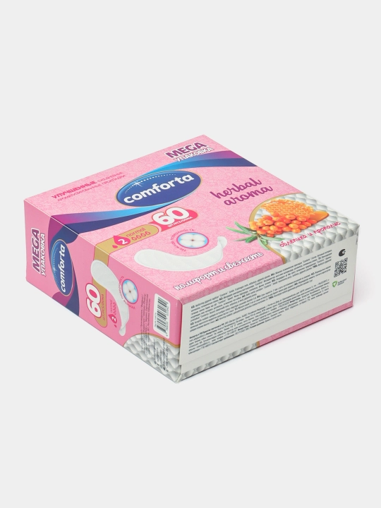 Kundalik prokladkalar Comforta chakanda, 60 dona
