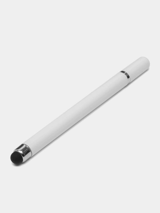 Стилус для телефона и планшета iPad, IOS, универсальный, двухсторонний, 2 в 1