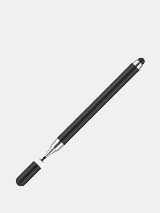 Стилус для телефона и планшета iPad, IOS, универсальный, двухсторонний, 2 в 1
