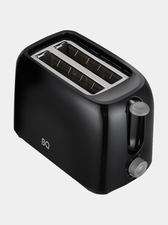 Тостер BQ T1007, мощность 700 Вт, 2 отсека, 6 степеней обжарки