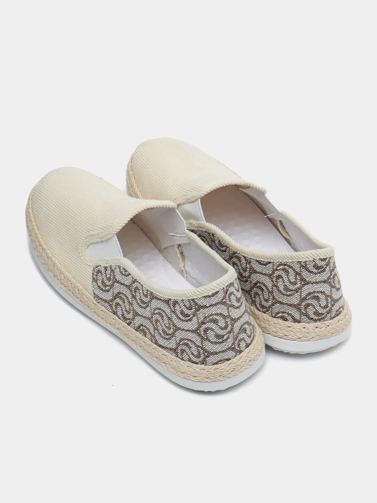 Espadrili, erkaklar uchun sliponlar, yozgi oyoq kiym yengil 5 xil rangda