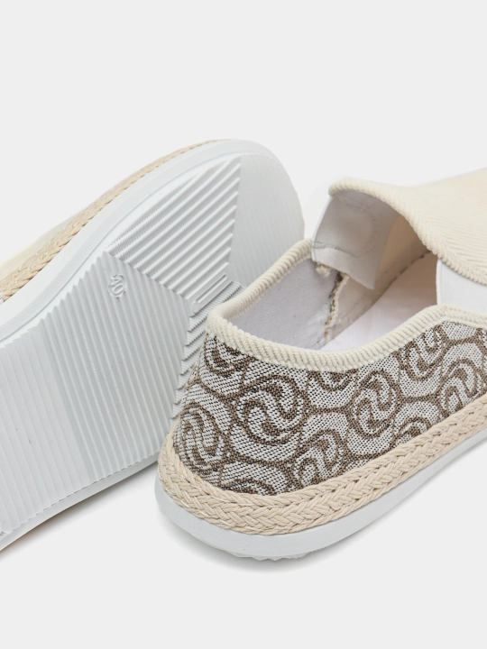 Espadrili, erkaklar uchun sliponlar, yozgi oyoq kiym yengil 5 xil rangda