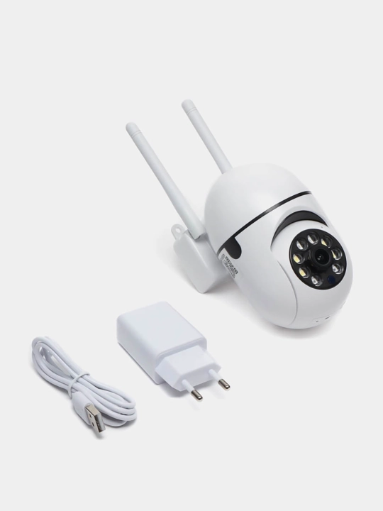 Наружная камера IP видеонаблюдения 360 WiFi, уличная