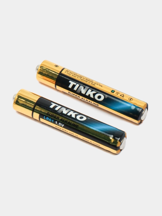 AAAA Silindrsimon batareyalar, Tinko LR61,  1.5V, 2 dona