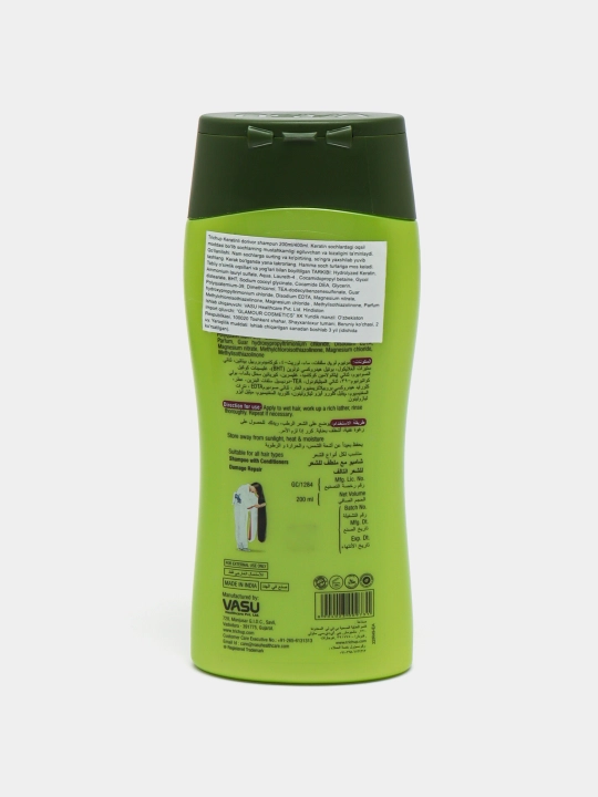 Шампунь Trichap Keratin, натуральный, укрепляющий