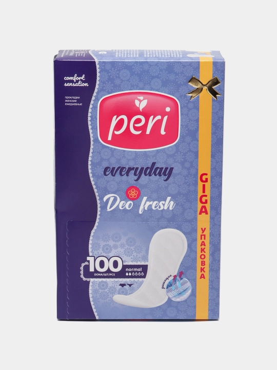 Ежедневные прокладки Peri Deo Fresh, 100 шт