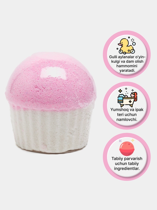 Vanna geyzeri "Cupcake", 140 gr