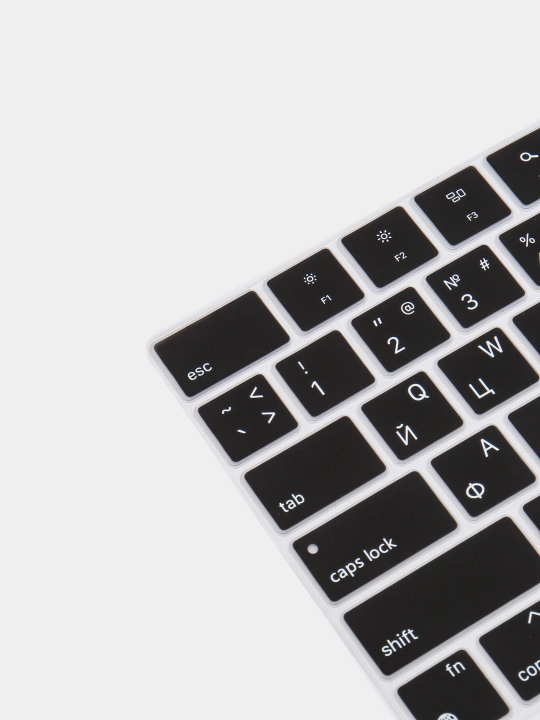 Чехол для клавиатуры MacBook Pro 14/16/ Air 15.3/13.6,Neo,M5, M4, M3, M2, M1, Max, Rus/Eng