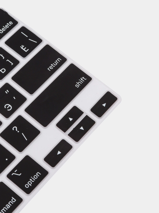 Чехол для клавиатуры MacBook Pro 14/16/ Air 15.3/13.6,Neo,M5, M4, M3, M2, M1, Max, Rus/Eng