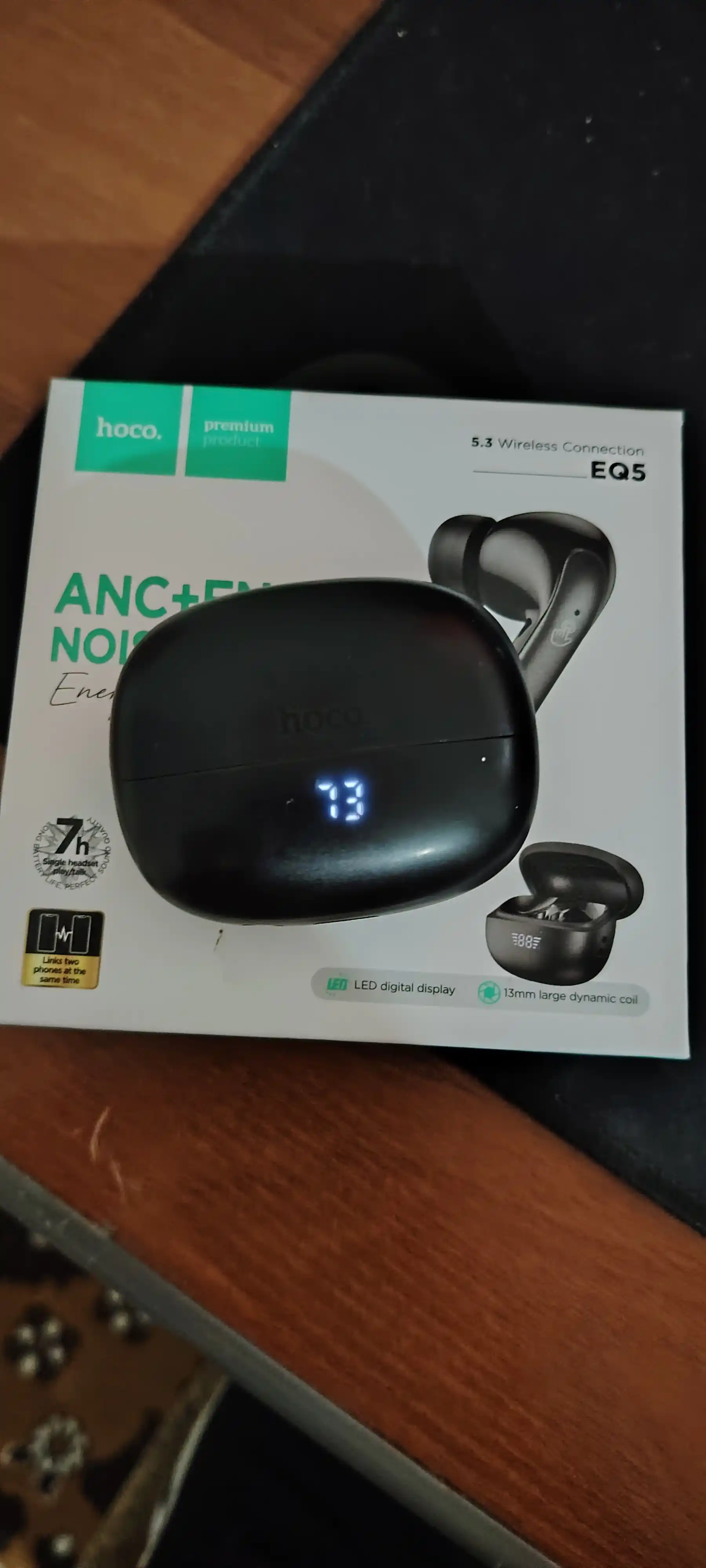 Simsiz quloqchinlar hoco EQ5 ANC+ENC