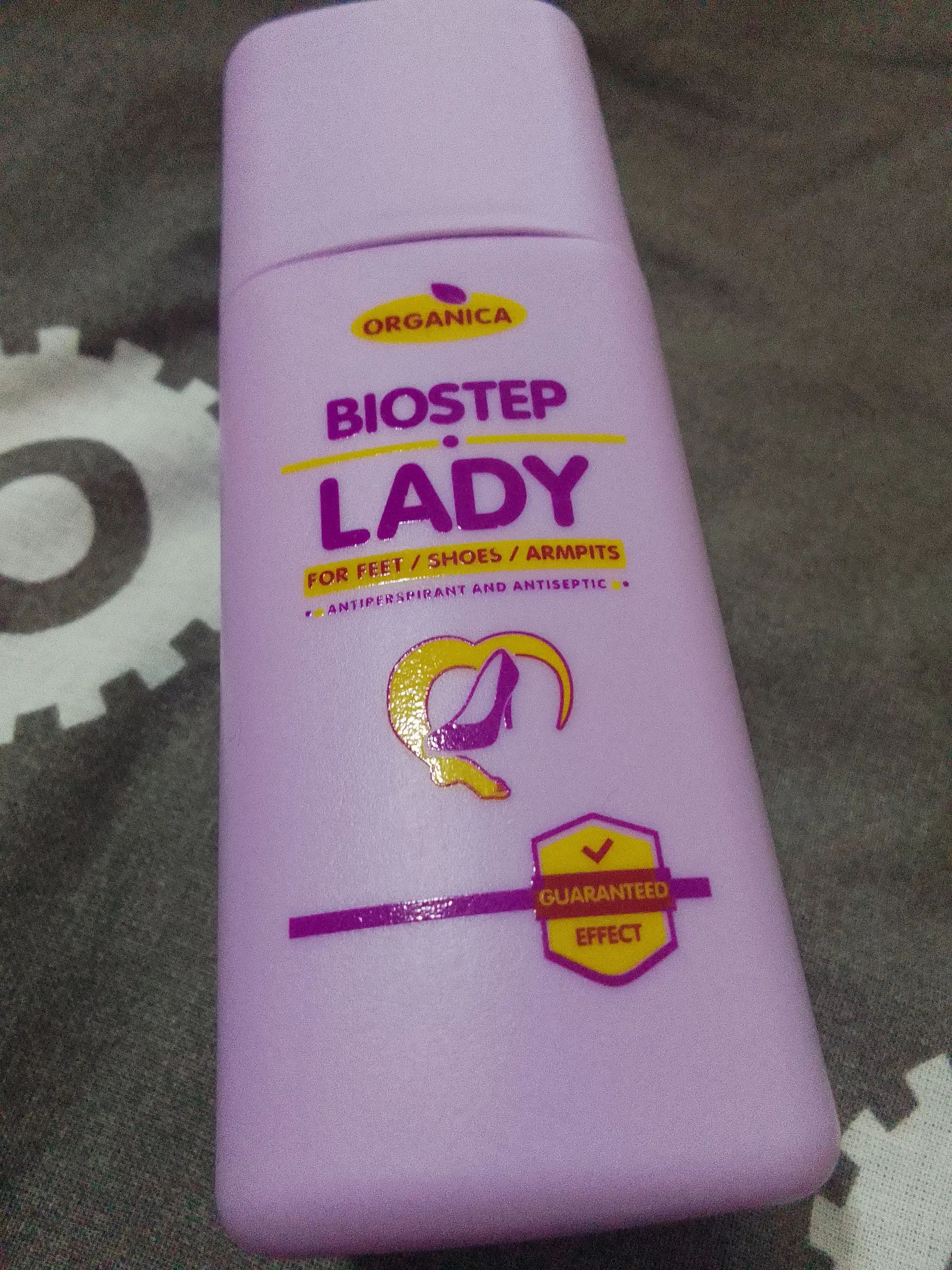 BIOSTEP LADY gigiyenik kukuni: poyabzal va oyoqlardagi ter hidini yo‘qotish uchun