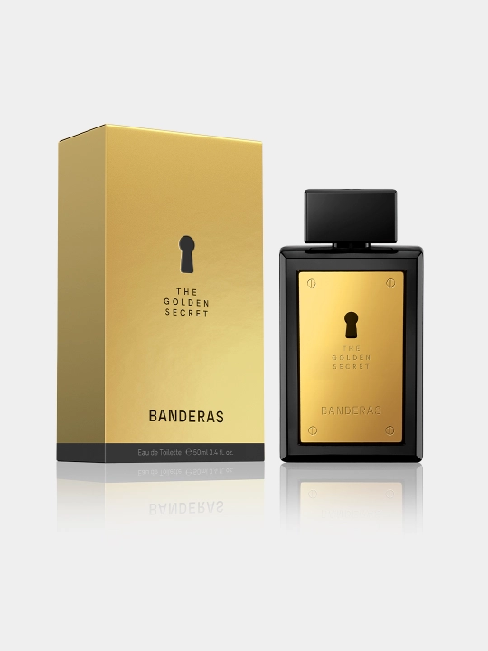 Xushbo'ylangan suv Antonio Banderas The Golden Secret for men, 50 ml