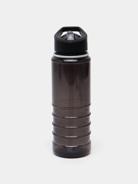 Suv ichgichli oqmaydigan shisha, trubochka bilan, hidsiz, shaffof