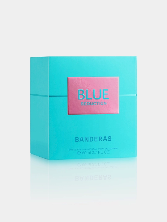 Туалетная вода Antonio Banderas Blue Seduction for women, 80 мл - 