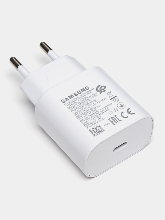 Адаптер для Samsung, зарядное устройство 25 Вт PD Fast Charger с кабелем Type-C 5A