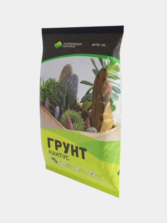 Грунт для кактусов, готовый торф, питательная