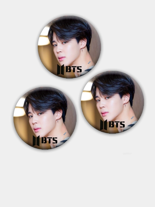 Shtamplangan belgilar BTS guruhining solistlari, 58 mm