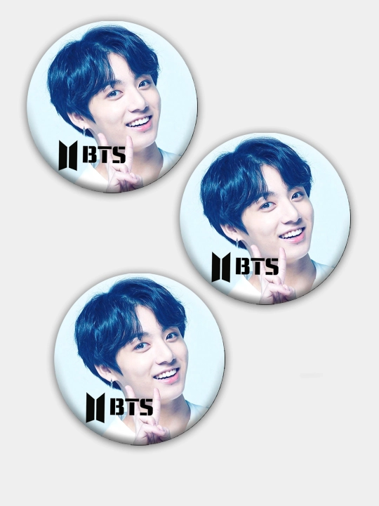 Shtamplangan belgilar BTS guruhining solistlari, 58 mm