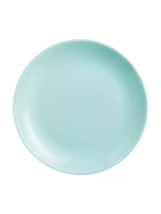 Круглое сервировочное блюдо, ляган для подачи от Luminarc Diwali Light Turquoise, 32 см
